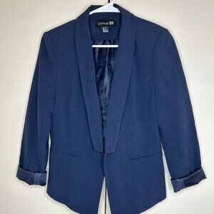 Navy Blur Blazer